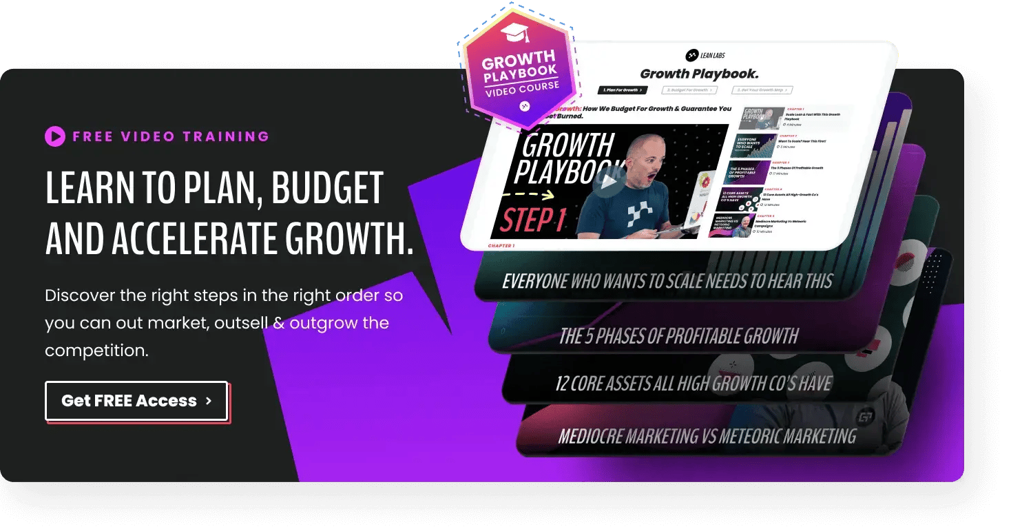 Growth Playbook Blog offer Banner