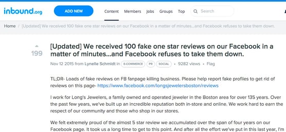Fake Facebook Likes Article