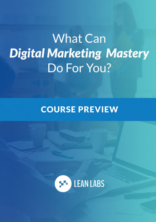 Digital Marketing Mastery Course Preview